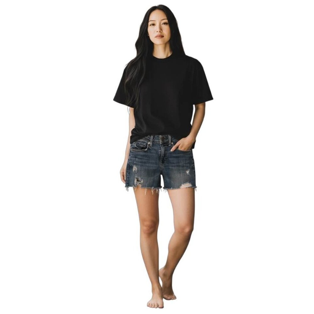 American Eagle Outfitters Distressed Cut-Offs. Size 2.‎ Low Rise. DIY. Beach